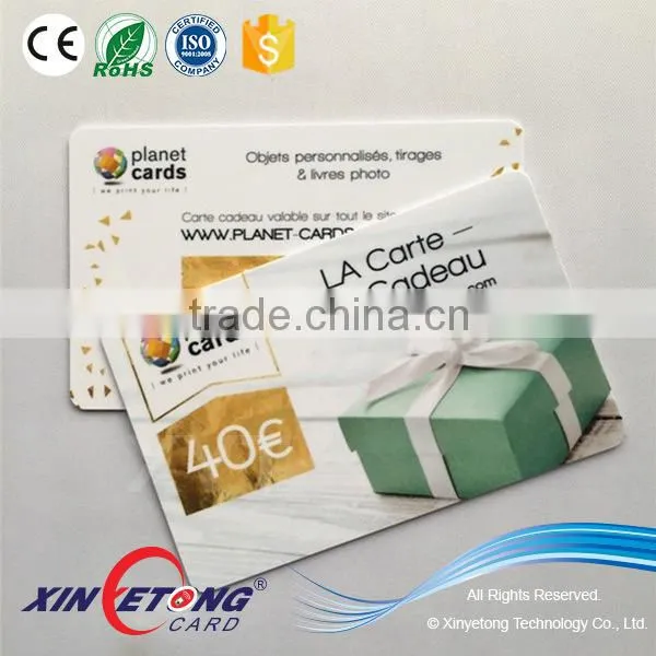 Loco Magnetic Plastic Loyalty Card With Factory Price