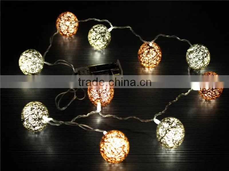 Funny Mix Cotton Ball light Patio Party cotton ball String Lights