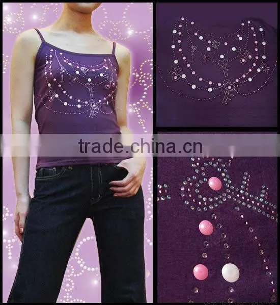 popular pointback crystal glass stones of korean quality
