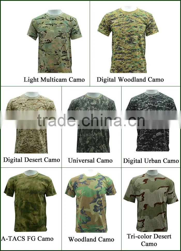 man t shirt short sleeve round neck a-tacs combat shirt