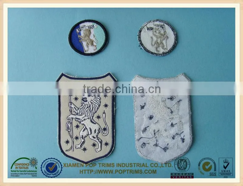 embroidered patches with velcro backing