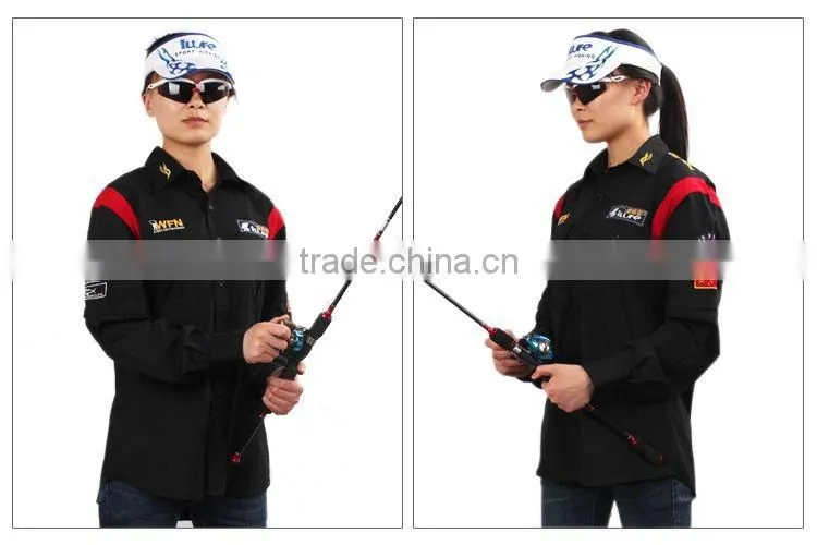 Anti-UV Wholesale Fishing Shirts100% Polyester Sportswear