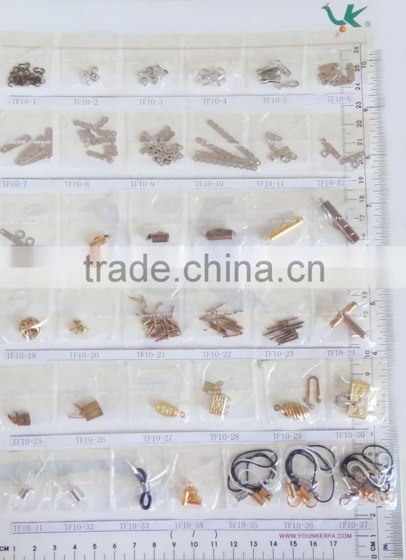 Jewelry Making Golden Colour Brass Cord End