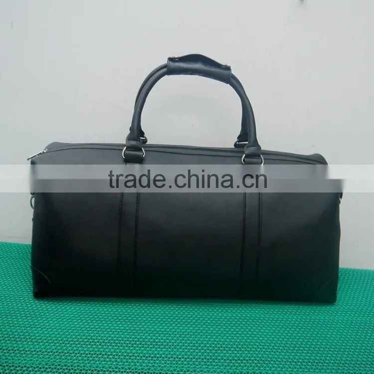2016 New customized travel bag high quality 100% genuine leather tote travel bag