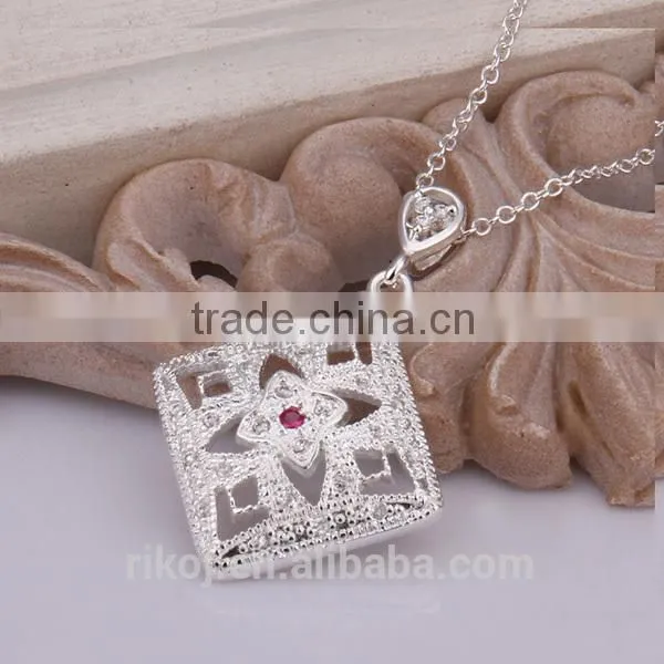 Symbol of freedom 925 sterling silver india style bohemia necklace