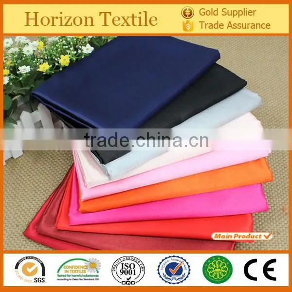 High Quality Colorful Luxury Bridal Satin Fabric