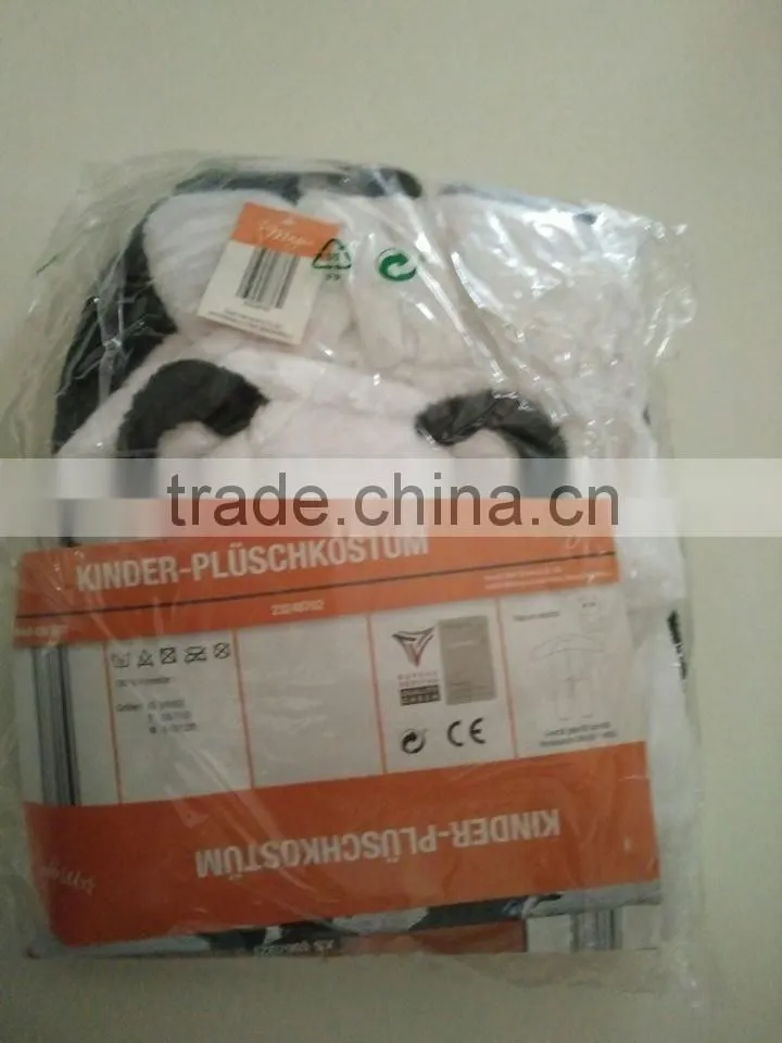 2016 make a realistic adult kung fu panda kids mascot panda head costume for baby