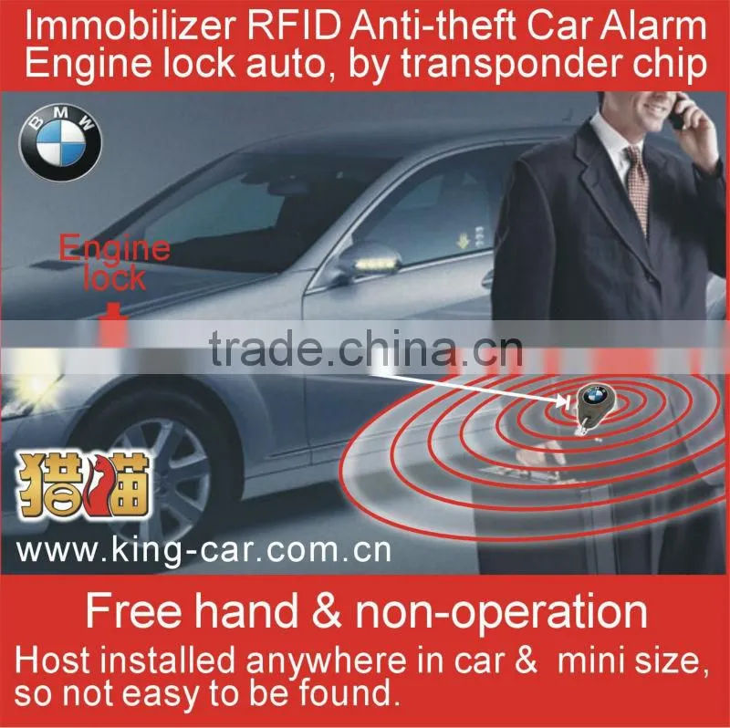 anti assault RFID transponder Engine Lock Anti-Hijack Car Immobilizer