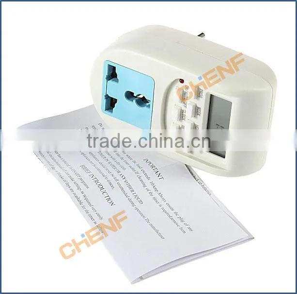 Cheaper Hot Sale New 250V 10A Programmable 7 Days/24 hours Digital Smart Timer Socket
