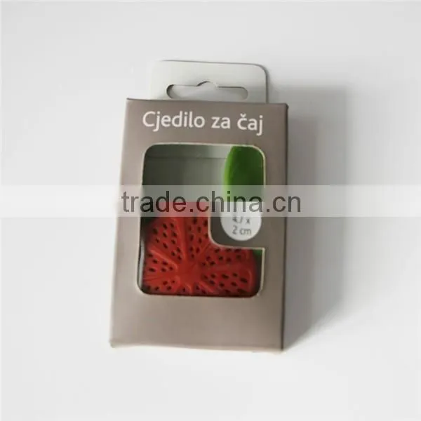 Various types of silicone and stainless steel tea strainer