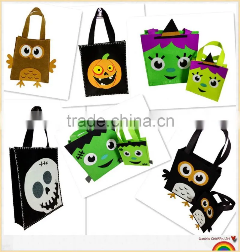 promotional cartoon felt fabric craft kids bag