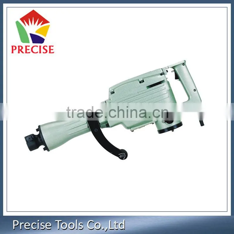 Electric Jack Hammer Demolition With 2 Chisel Bits Breaker Construction Concrete