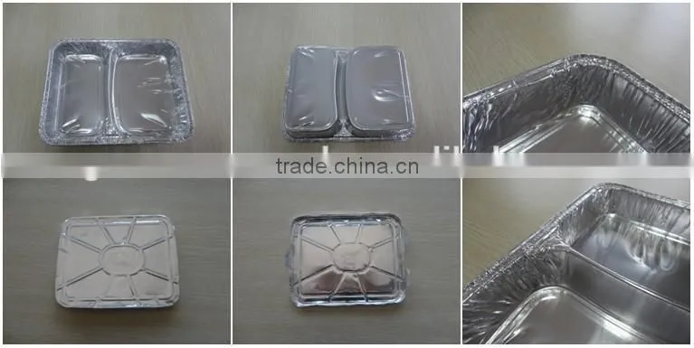 two compartments container