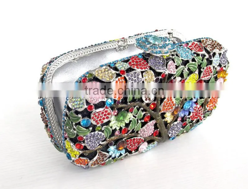 Leather handbag ladies clutch bag women evening bags handmade leather bag