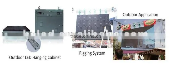 easy installation rental flexible led screen