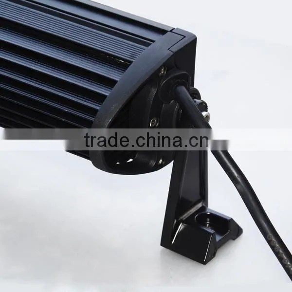 high performance 140w curved offroad 26 inch led light bar single row led light bar waterproof for heavy duty vehicles