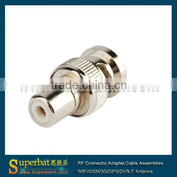 BNC-RCA Adapter RCA Jack to BNC plug for Video Camera CCTV aerial adapter