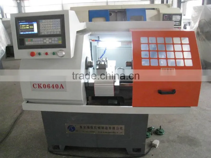 CK0640A mini lathe small row tool holder educational cnc lathe price for sale