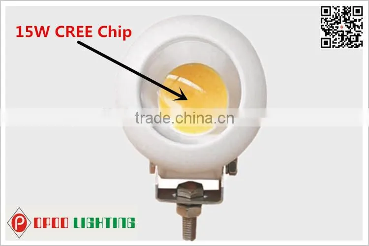 Super Bright 3.6" Round 4WD Truck 15W Led Work Light