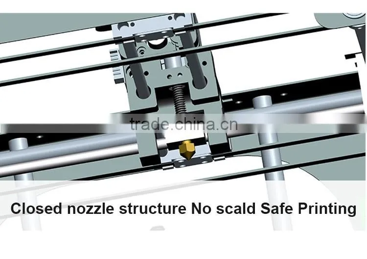 China 3D Printer Maunfacturer Build Size 210*210*330mm Printer 3D Equipment Printer 3D Machine