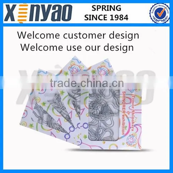 Hight quality Promotional gifts customer dessign white color animalsl binder clips