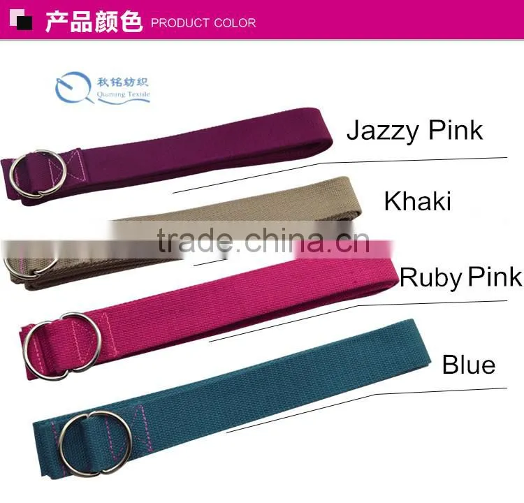 Eco & durable cotton yoga straps