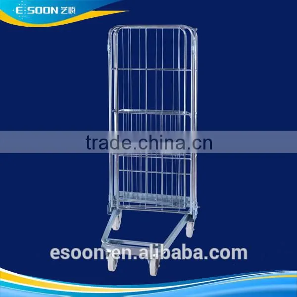 Collapsible Security Roll Cage Container A-frame trolley
