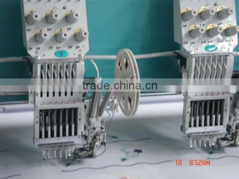 20heads sequin +flat embroidery machine