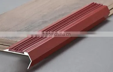 aluminum punching hole Anti-slip stair nosing /stair edging/ceramic tile trim