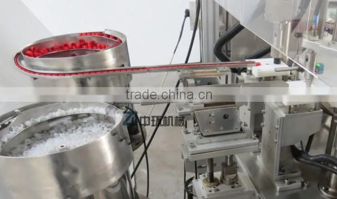 ZHGNX-III mechanical hand style eyedrop filling & capping machine