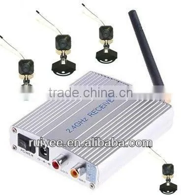 RY-801E CCTV mini Color Pinhole hidden Wireless Camera kit