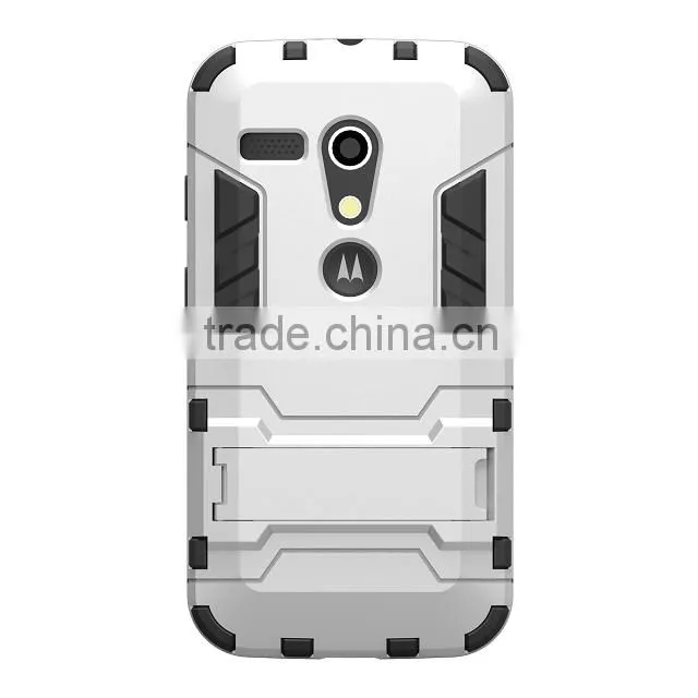 Wholesales Iron-Bear Rugged Hybrid Stand Shockproof Phone Case Cover For Motorola Moto G