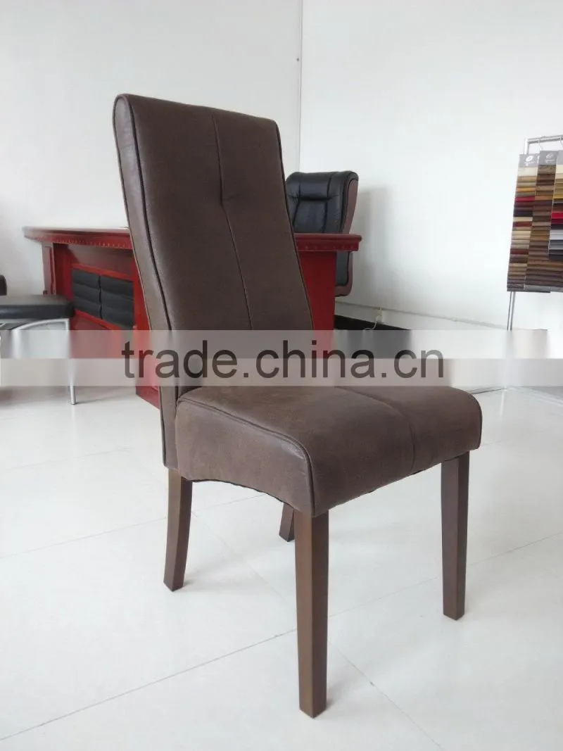 DC-2521 White Faux Leather Side Chairs