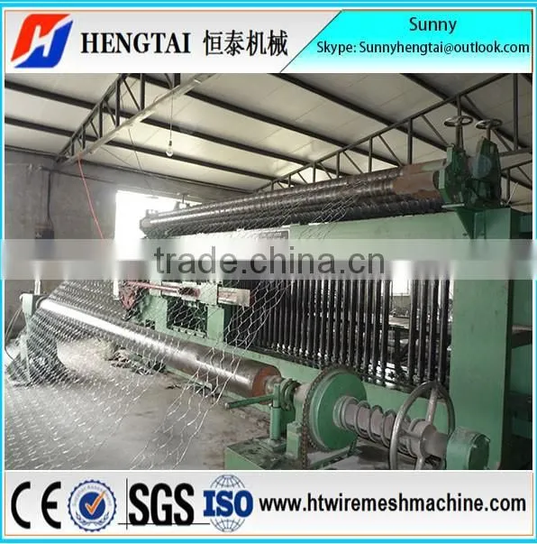 High Speed Automatic Large Hexagonal Wire Mesh Netting Machine/Gabion Mesh Machine Factory Price
