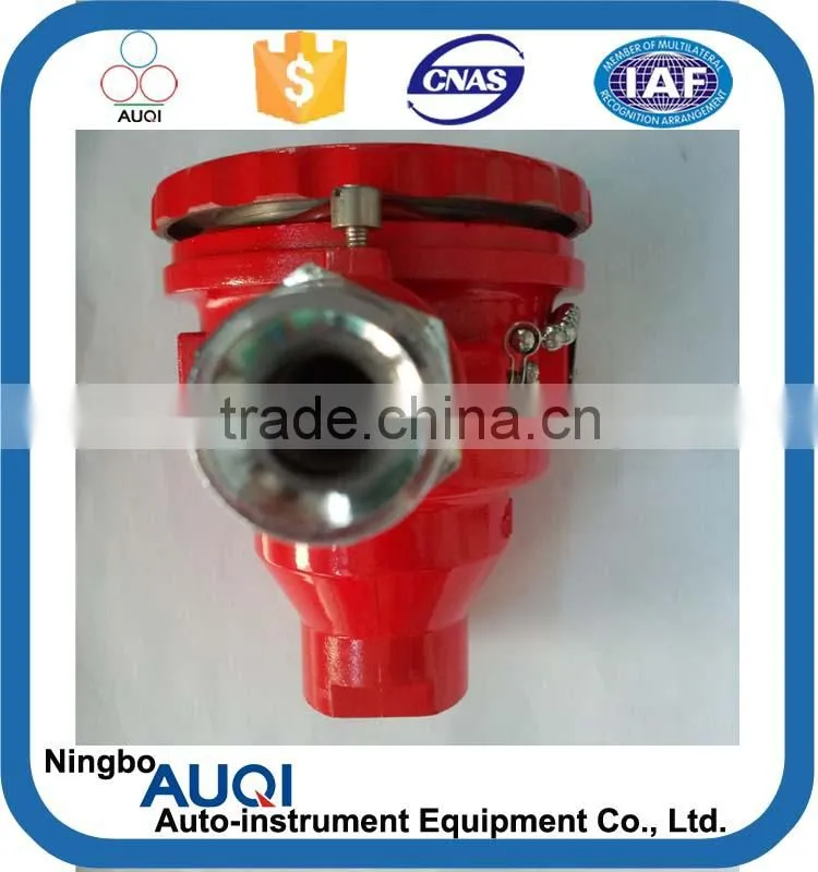 Anti-explosion head, PT100/T/J/E/K/N/S/R/B type wateproof moving head, SS304/aluminum thermocouple head