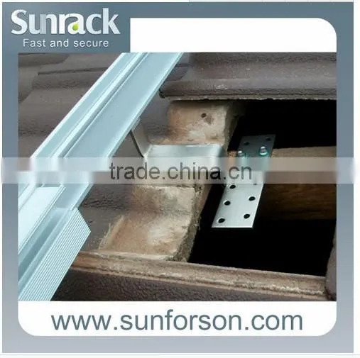 solar module mounting system roof pv panel mount frame
