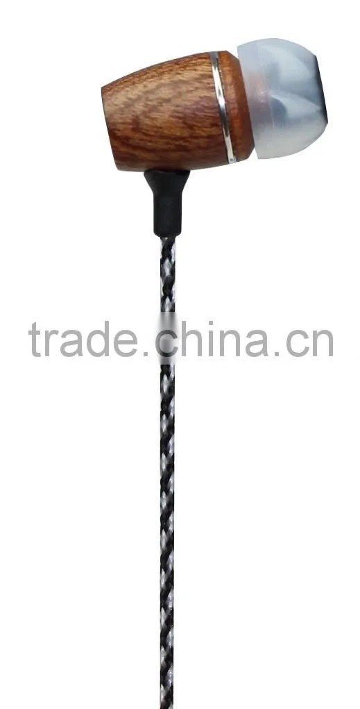 New ! Excellent in ear wood earphones in ear high quality with best price