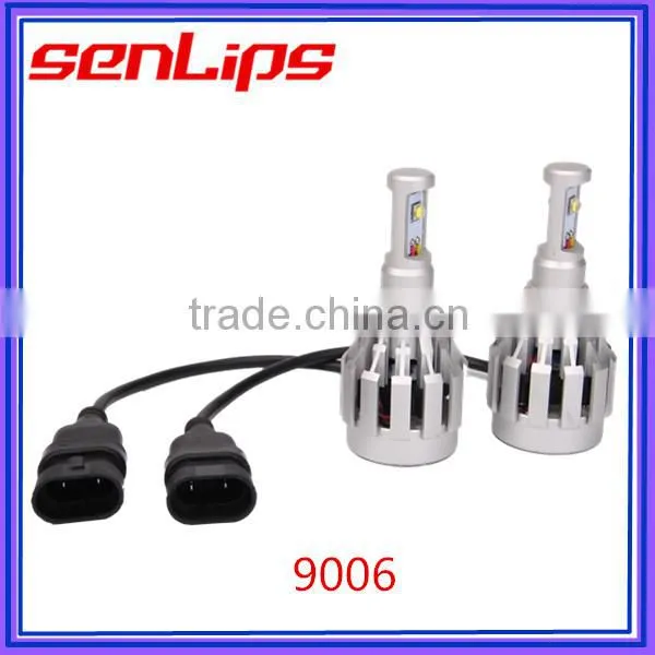 Sliver 20W H7 9005 9006 H8 H9 H10 H13 LED Headlight for vehicle motorcycle