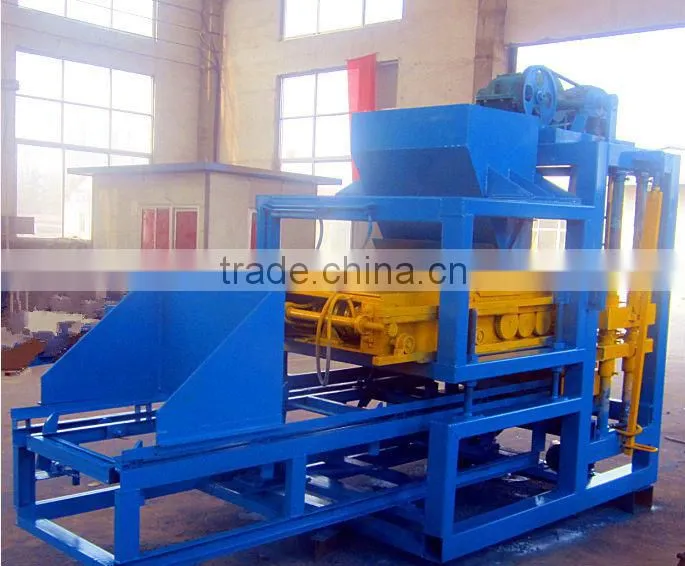 semi or automatic operation QT4-25 concrete block making machine Huarun Tianyuan factory