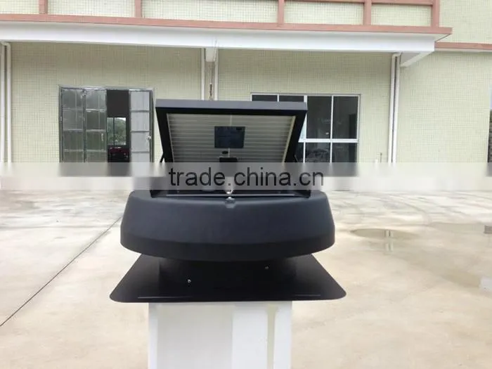 12W 12inch solar powered roof ventilators,solar panel adjustable