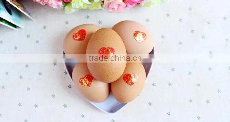Fruit sticker for box packaging