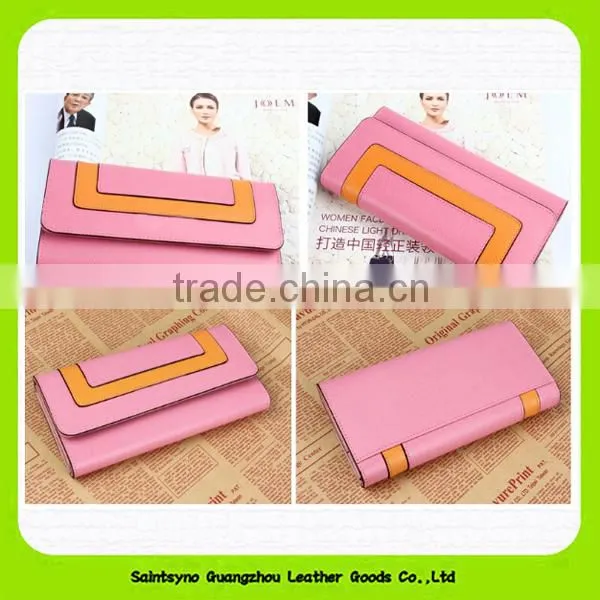 15514 Colorful durable new design promotional women wallet designer purse