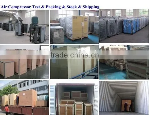 2016 energy saving 8bar 55kw screw air compressor price for sales