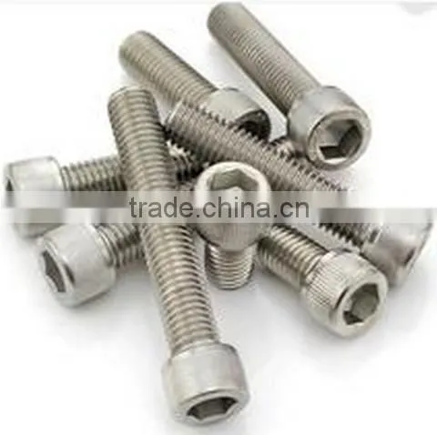 Stainless Steel304 Cylinder Screw DIN7984 Hex socket Thin Head Cap Screw With Full Thread