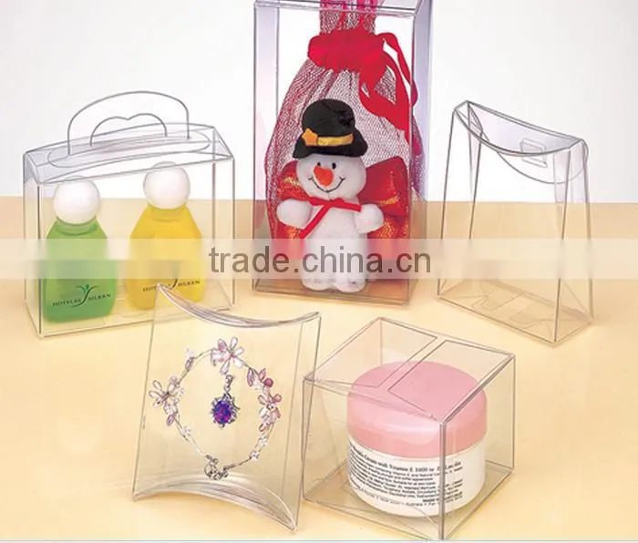 Wholesale transparent souvenir plastic packaging box