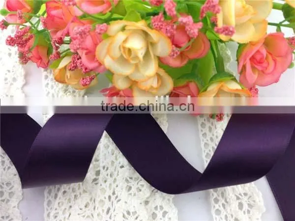 Wholesale 75mm width Ribbon Gift Wrap Pretty Satin Ribbon for garemt accessories