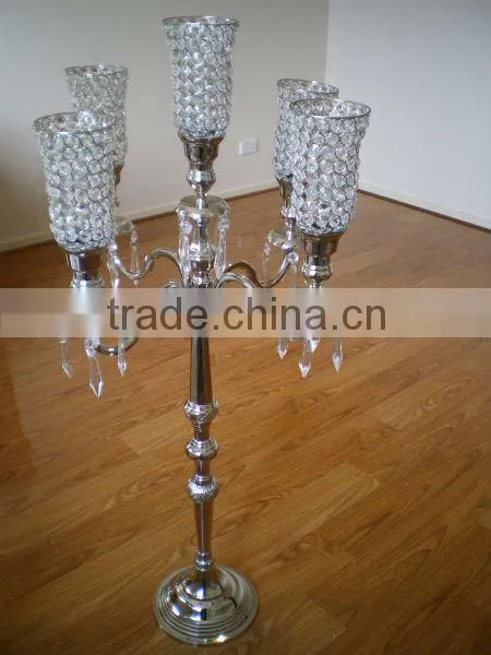 Elegant Artistic Crystal Candelabra