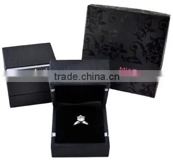 Alibaba Factory price finger ring box wholesale jewellery ring box/jewellery box hinges