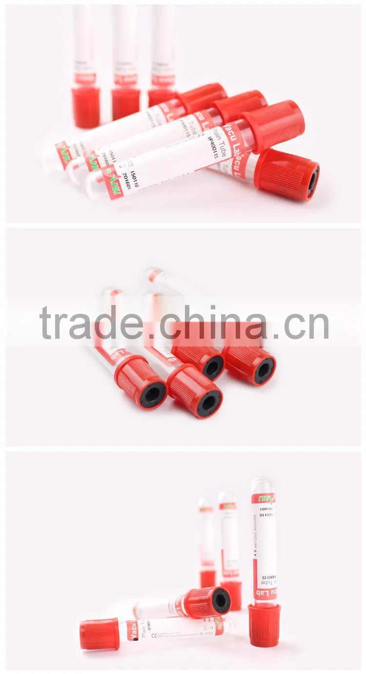 High quality OEM available blood collection tube