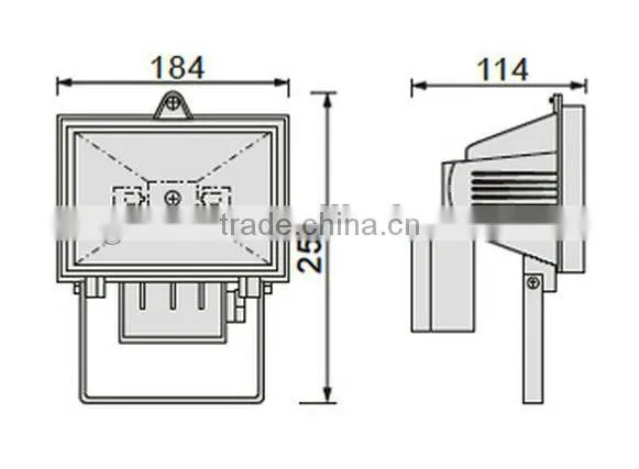 outdoor advertising floodlight 1000w GLT-H105